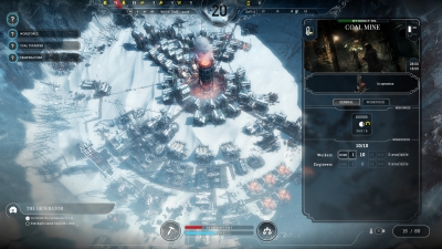 Screen ze hry Frostpunk