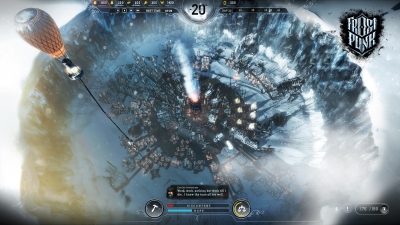 Screen ze hry Frostpunk