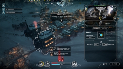 Screen ze hry Frostpunk