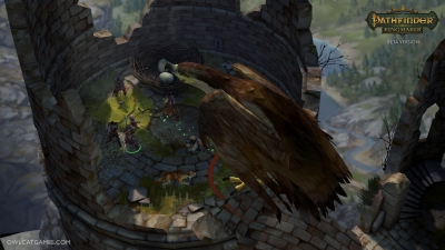 Screen ze hry Pathfinder: Kingmaker