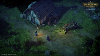 Screen ze hry Pathfinder: Kingmaker