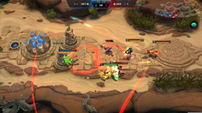 Screen ze hry Iron League