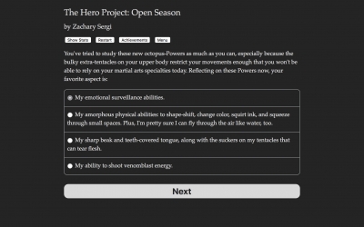 Screen ze hry The Hero Project: Open Season