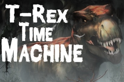Artwork ke he T-Rex Time Machine