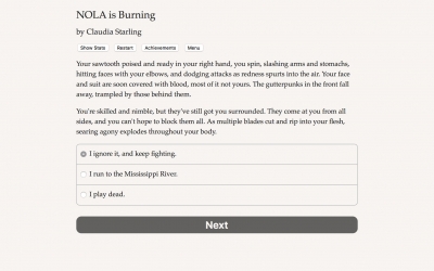 Screen ze hry NOLA is Burning