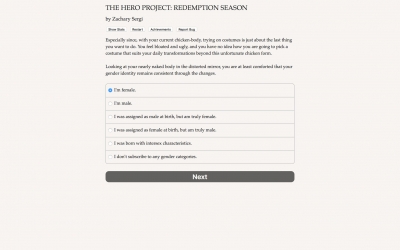 Screen ze hry The Hero Project: Redemption Season