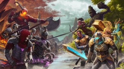 Artwork ke he BattleRise: Kingdom of Champions