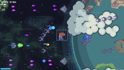 Screen ze hry Lazy Galaxy: Rebel Story