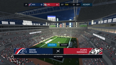 Screen ze hry Axis Football 2018