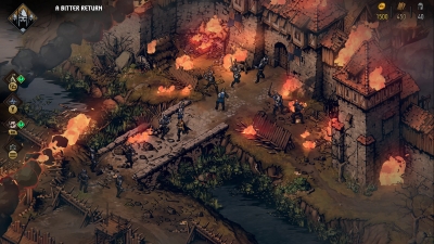 Screen ze hry Thronebreaker: The Witcher Tales