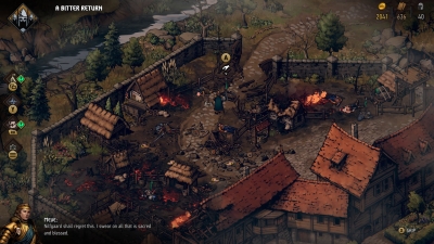 Screen ze hry Thronebreaker: The Witcher Tales