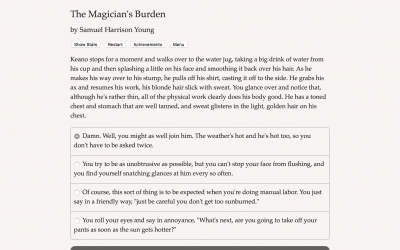 Screen ze hry The Magicians Burden