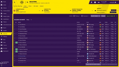 Screen ze hry Football Manager 2019