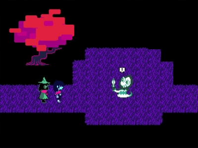 Screen ze hry Deltarune