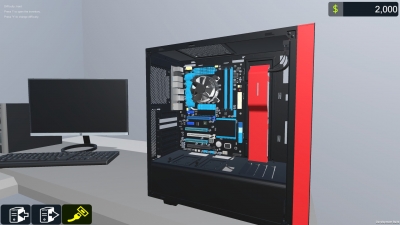 Screen ze hry PC Building Simulator