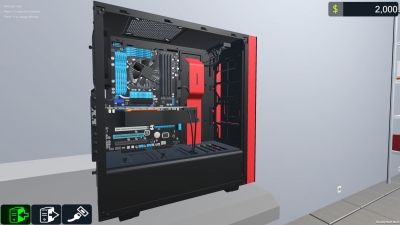 Screen ze hry PC Building Simulator