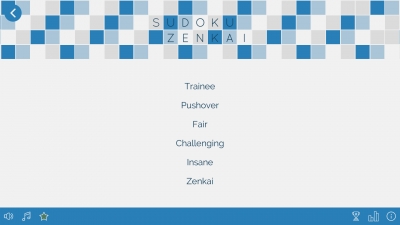 Screen ze hry Sudoku Zenkai