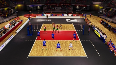 Screen ze hry Spike Volleyball