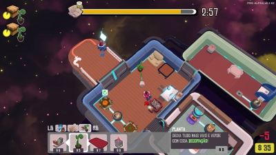 Screen ze hry Out of Space