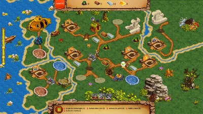 Screen ze hry Lost Artifacts: Golden Island