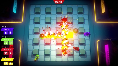 Screen ze hry Bomb Bots Arena