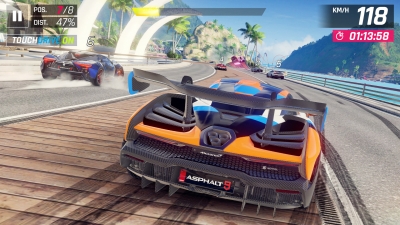 Screen ze hry Asphalt 9: Legends