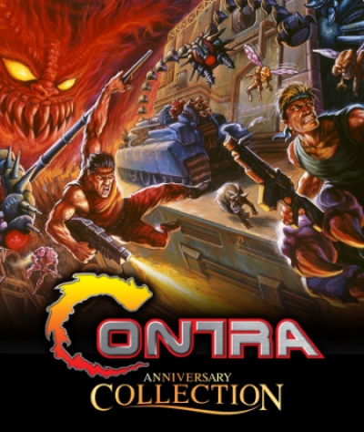 Artwork ke he Contra Anniversary Collection