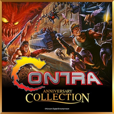 Artwork ke he Contra Anniversary Collection