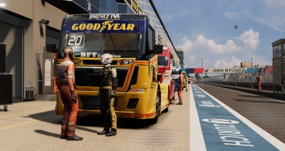 Screen ze hry FIA European Truck Racing Championship