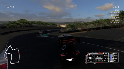 Screen ze hry FIA European Truck Racing Championship