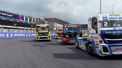 Screen ze hry FIA European Truck Racing Championship