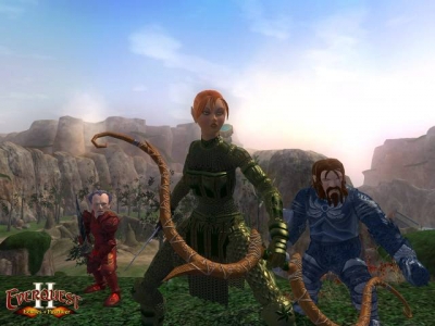 Screen ze hry EverQuest II: Echoes of Faydwer
