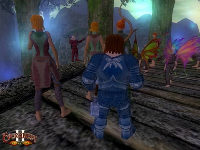 Screen ze hry EverQuest II: Echoes of Faydwer