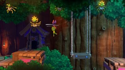 Screen ze hry Yooka-Laylee and the Impossible Lair