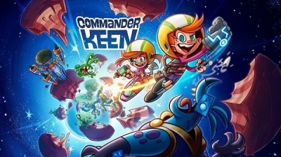 Artwork ke he Commander Keen