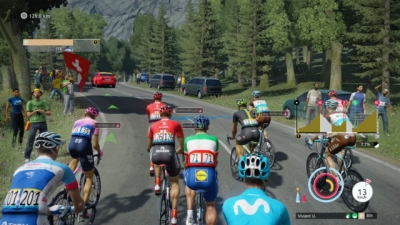 Screen ze hry Tour de France 2019