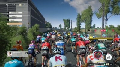 Screen ze hry Tour de France 2019