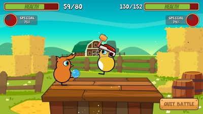 Screen ze hry Duck Life: Battle