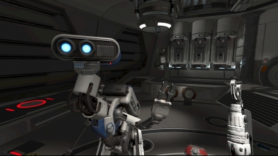 Screen ze hry Star Wars Droid repair bay