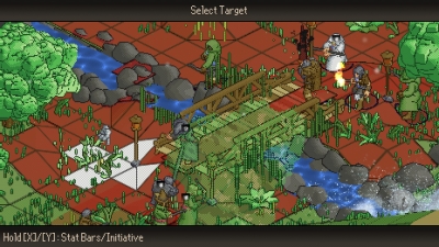 Screen ze hry Tactics V: Obsidian Brigade