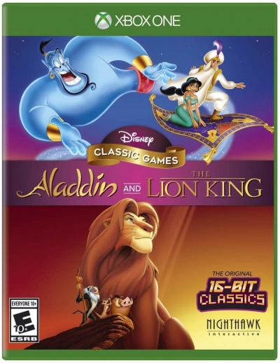 Artwork ke he Disney Classic Games: Aladdin and The Lion King