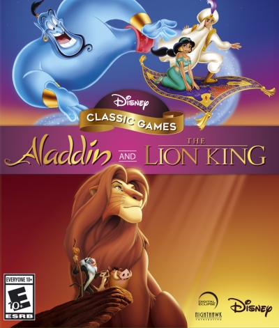 Artwork ke he Disney Classic Games: Aladdin and The Lion King