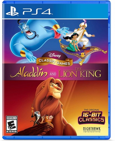 Artwork ke he Disney Classic Games: Aladdin and The Lion King