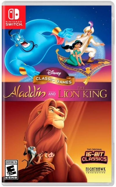 Artwork ke he Disney Classic Games: Aladdin and The Lion King