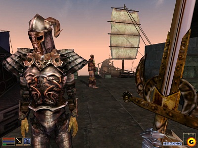 Screen Elder Scrolls III: Morrowind, The