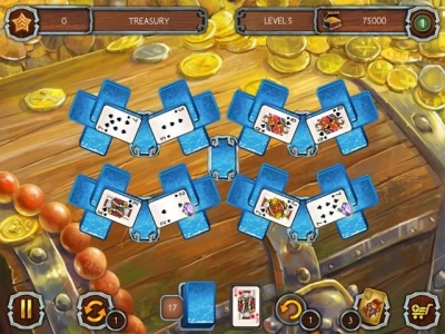 Screen ze hry Solitaire Legend Of The Pirates 2