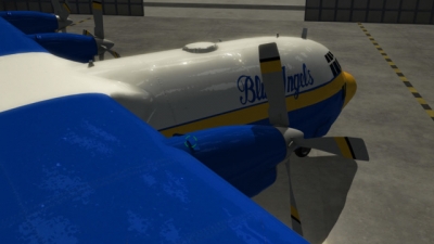 Screen ze hry Blue Angels Aerobatic Flight Simulator