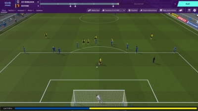 Screen ze hry Football Manager 2020