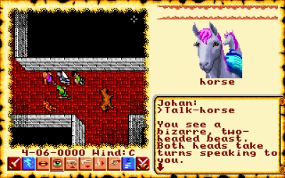 Screen ze hry Ultima VI: The False Prophet