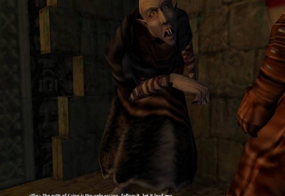 Screen ze hry Vampire: The Masquerade - Redemption